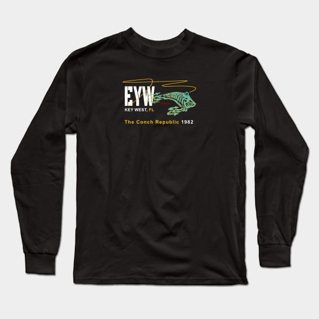 Key West, The Conch Republic since 1982 Long Sleeve T-Shirt by The Witness